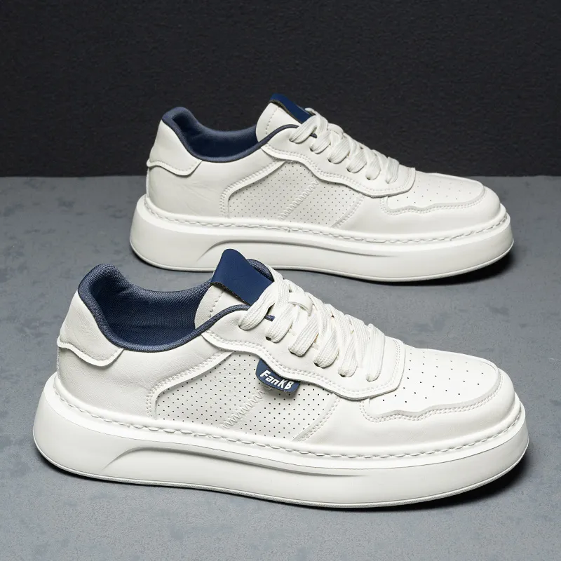 ABCIU Cushioning, Breathable, Height Increasing Low Top Skateboard Shoes Men's-9
