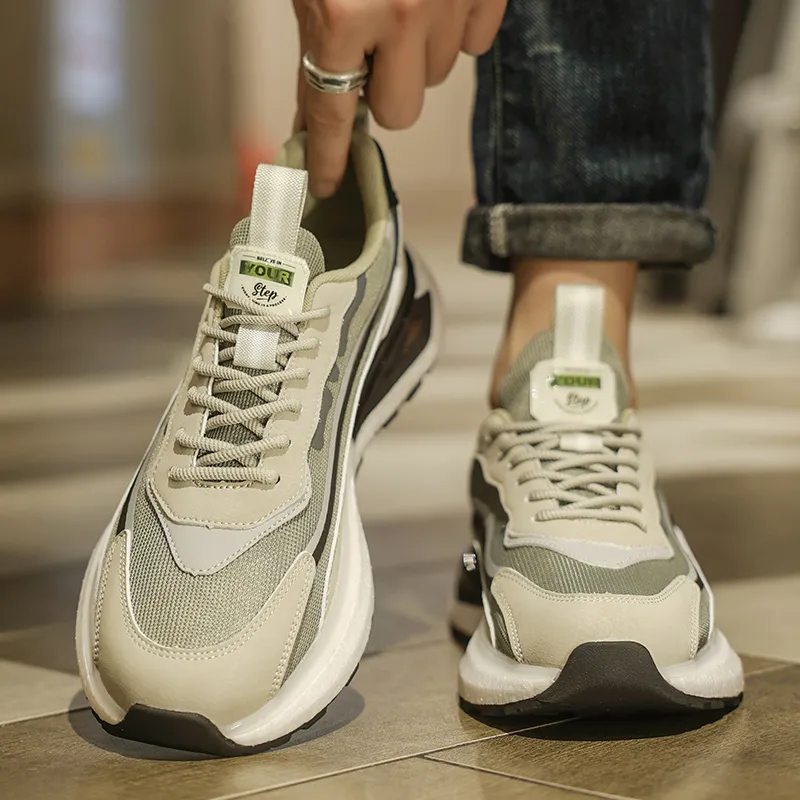 ABCIU Wear-Resistant Height Increasing Rebound Low-Top Casual Trendy And Stylish Unisex Running Shoes-16