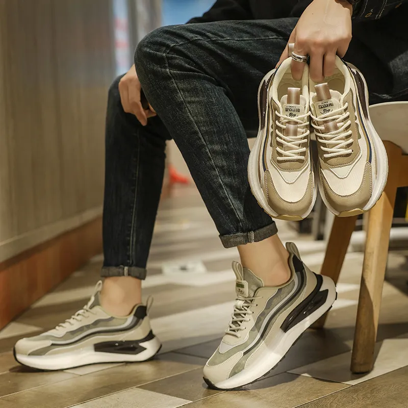 ABCIU Wear-Resistant Height Increasing Rebound Low-Top Casual Trendy And Stylish Unisex Running Shoes-13