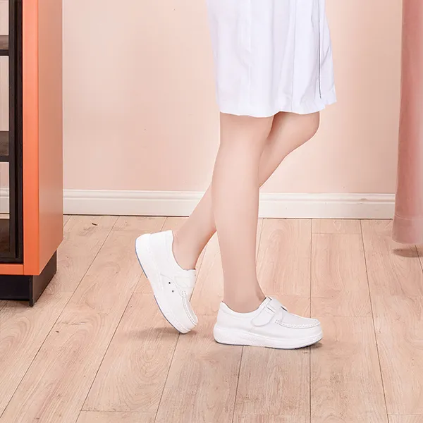 Cherry Blossoms Loafers Women's White-6