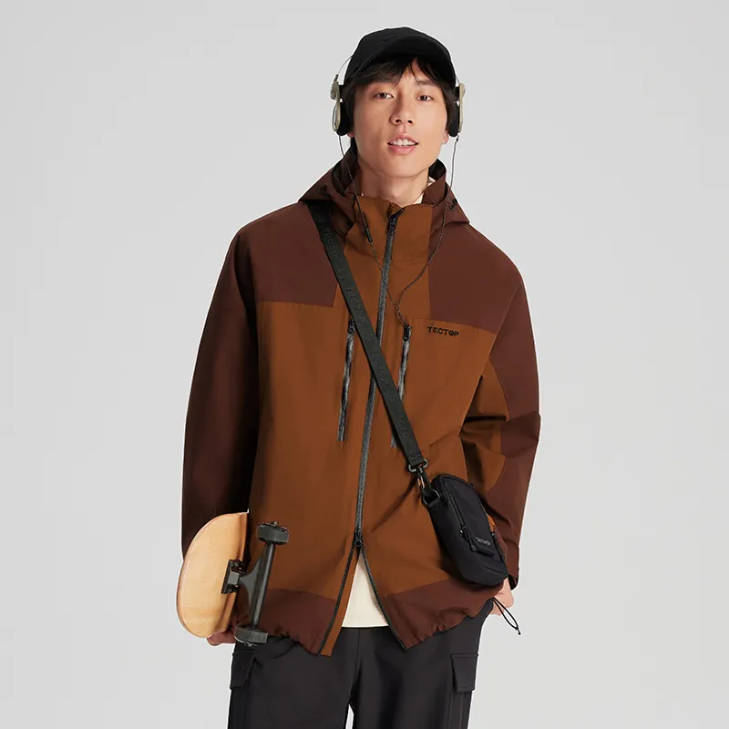 Tectop Waterproof And Windproof To Keep Warm Windbreaker Jacket Unisex-9