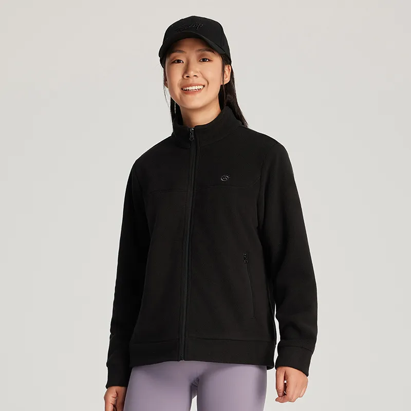 Tectop Velvet feel Coat Women's Classic Black-2