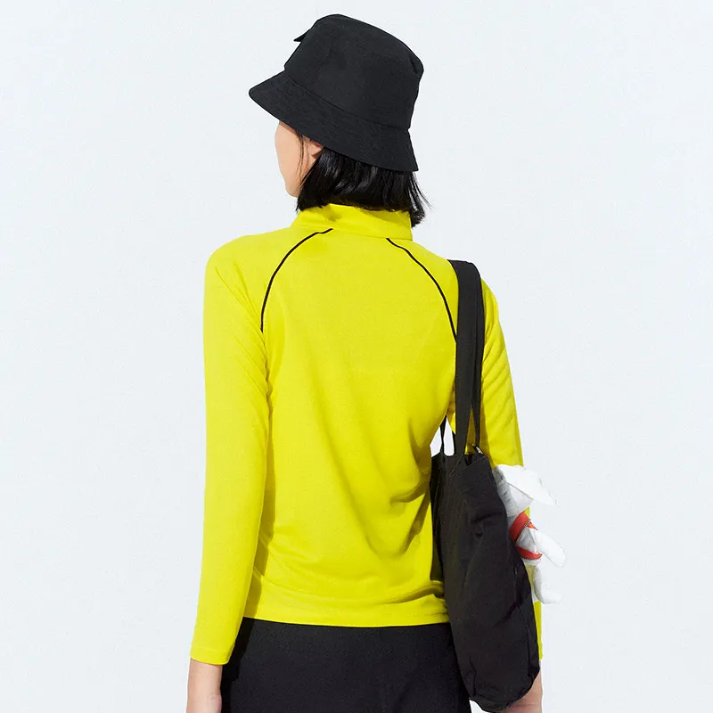 Tectop T Shirt Women's Bright Yellow-2