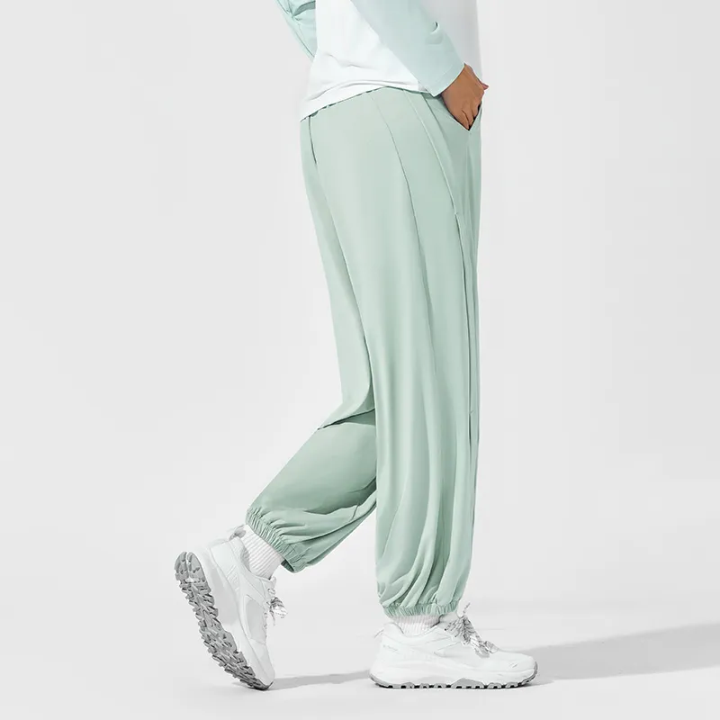 Tectop Knitted Sports Pants Women's Light Mint Green-5