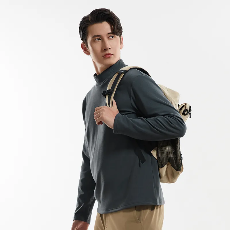 Tectop T-Shirt Unisex Coal Ash Gray-2