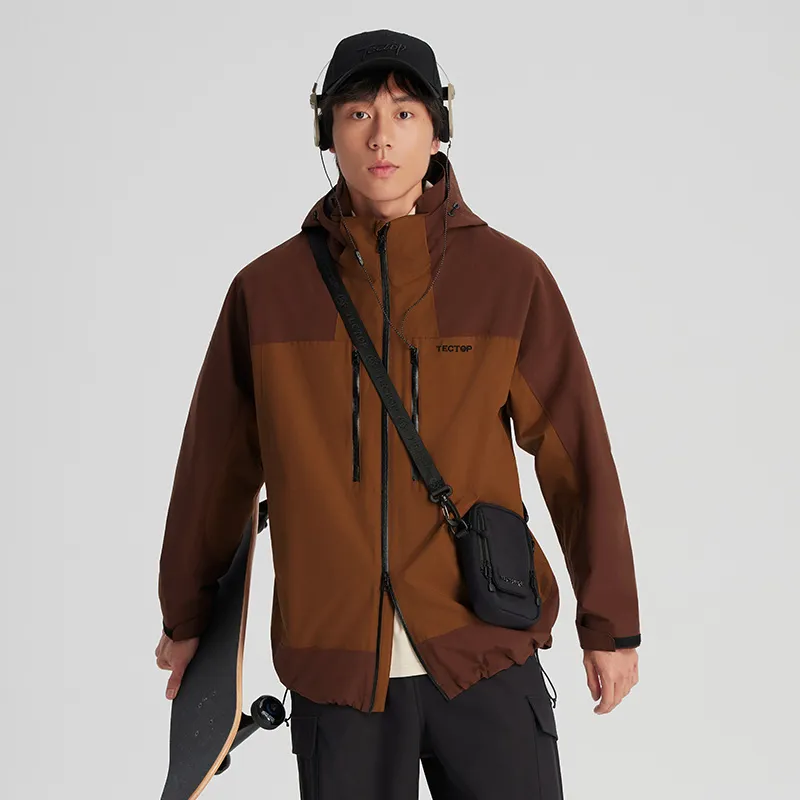 Tectop Waterproof And Windproof To Keep Warm Windbreaker Jacket Unisex-13