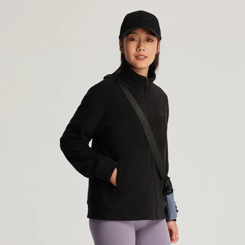 Tectop Velvet feel Coat Women's Classic Black-6
