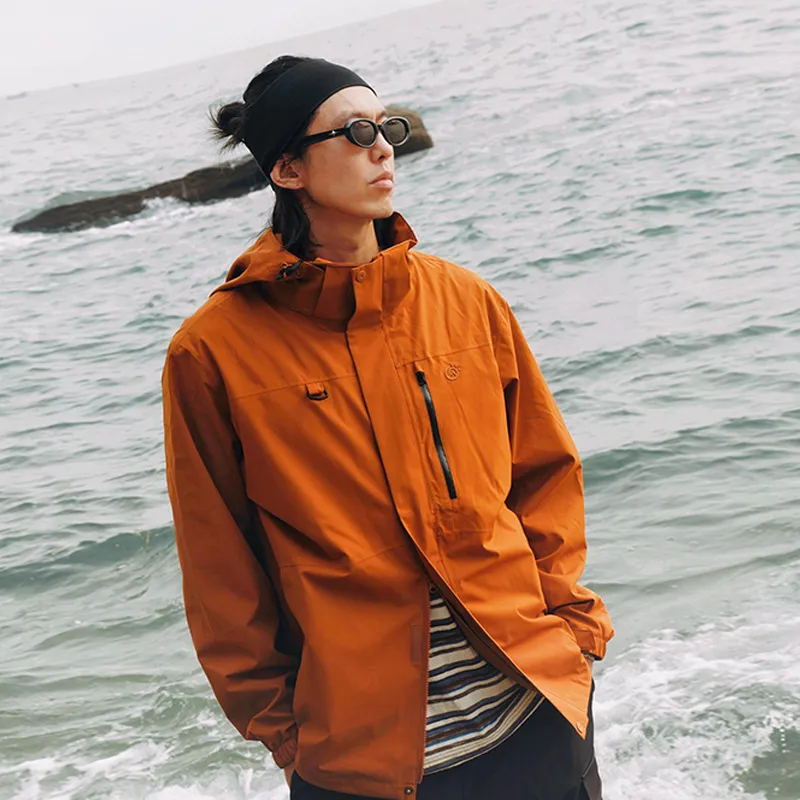 Tectop Waterproof And Windproof To Keep Warm Windbreaker Jacket Unisex-5