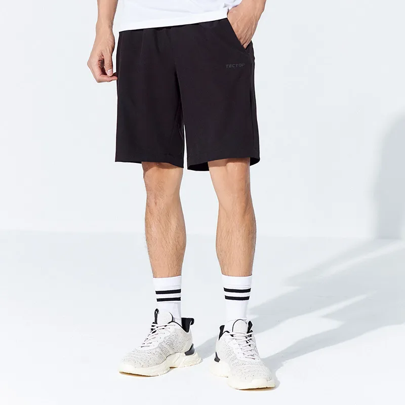 Tectop Casual Shorts Unisex Classic Black-2
