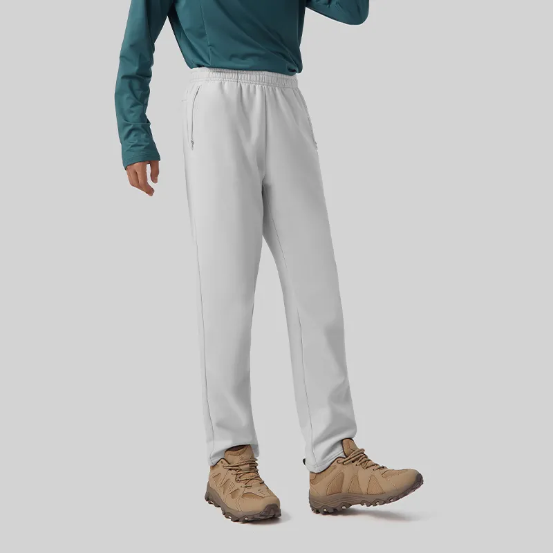 Tectop Casual Pants Unisex Silver Gray-3