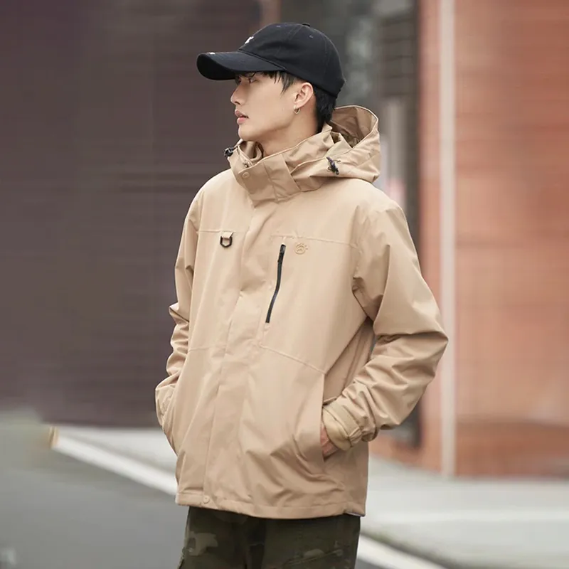 Tectop Waterproof And Windproof To Keep Warm Windbreaker Jacket Unisex-19