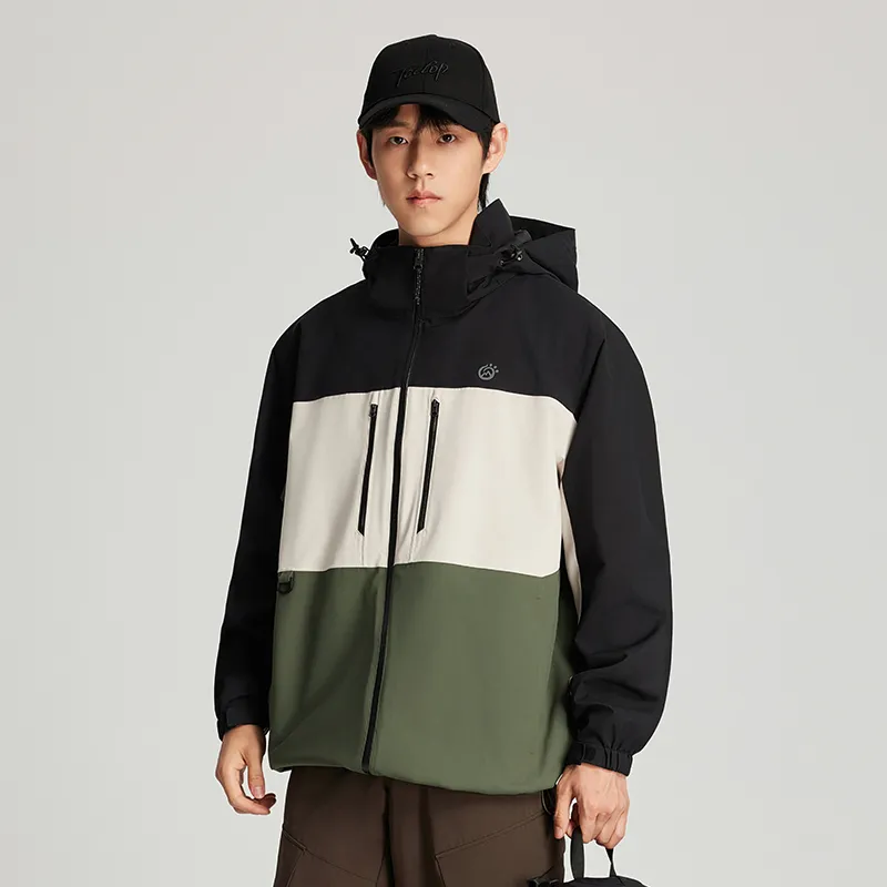 Tectop Waterproof And Windproof To Keep Warm Windbreaker Jacket Unisex-3