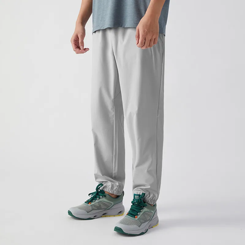 Tectop Casual Pants Unisex Silver Gray-3