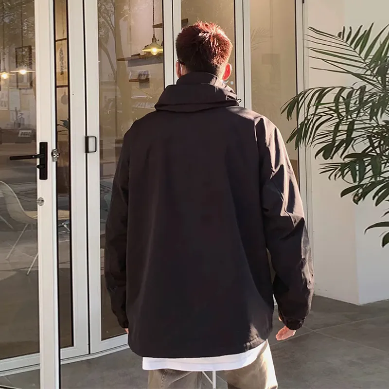 Tectop Waterproof And Windproof To Keep Warm Windbreaker Jacket Unisex-17