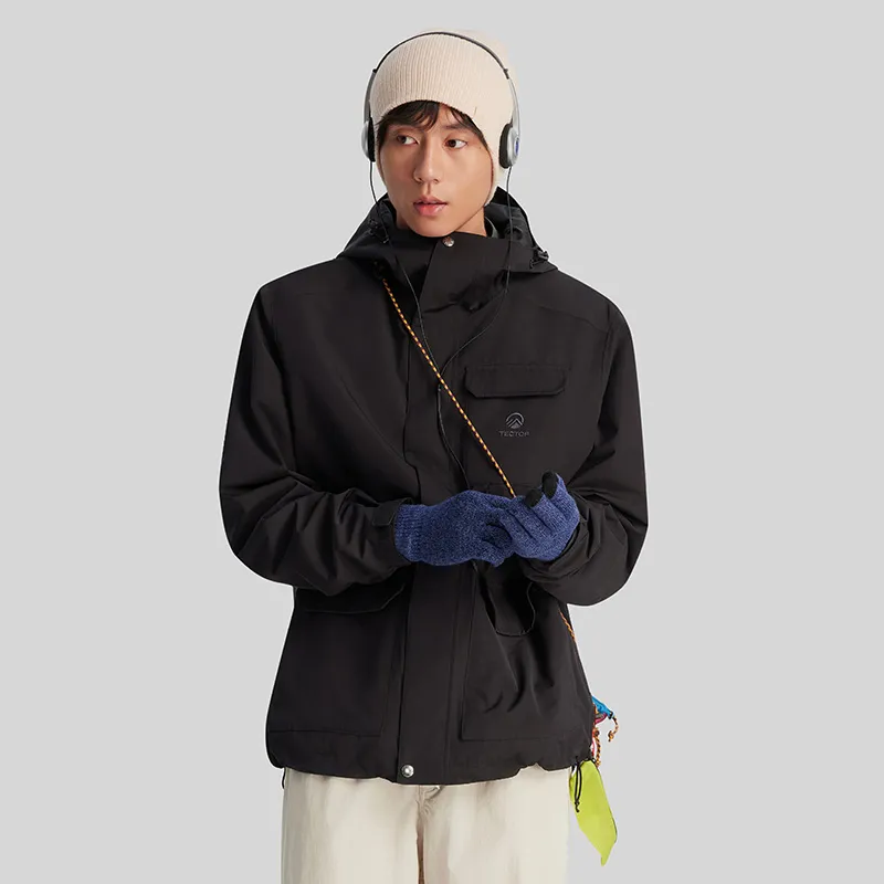 Tectop Waterproof And Windproof To Keep Warm Windbreaker Jacket Unisex-6