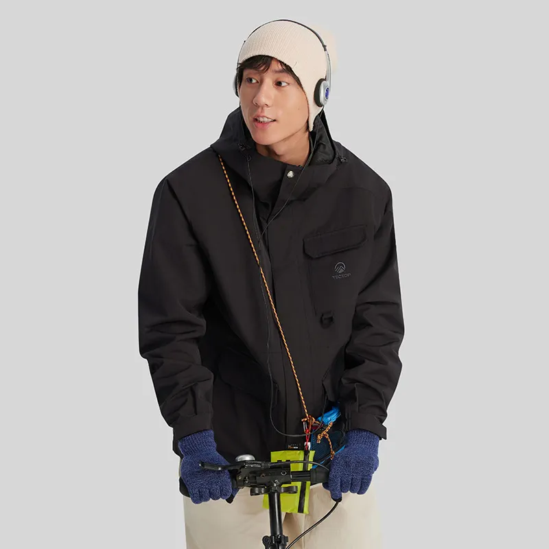 Tectop Waterproof And Windproof To Keep Warm Windbreaker Jacket Unisex-5