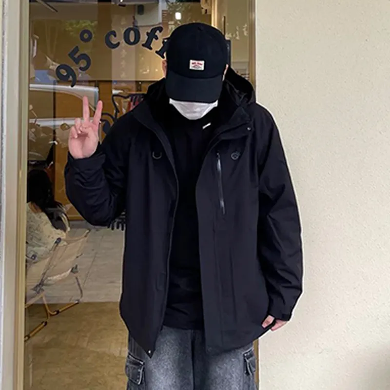 Tectop Waterproof And Windproof To Keep Warm Windbreaker Jacket Unisex-34