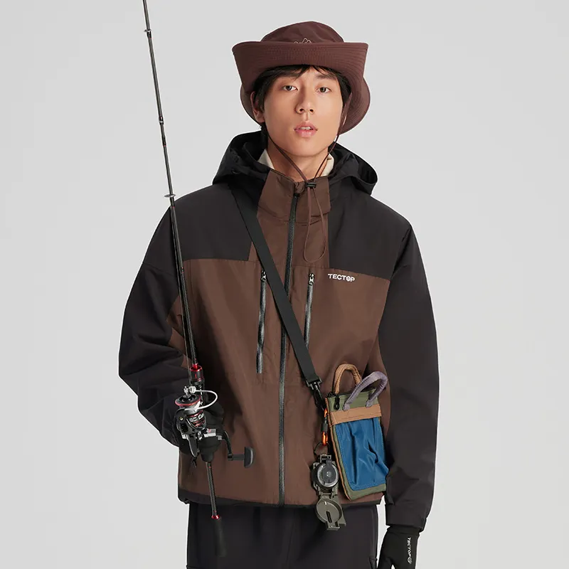 Tectop Waterproof And Windproof To Keep Warm Windbreaker Jacket Unisex-2