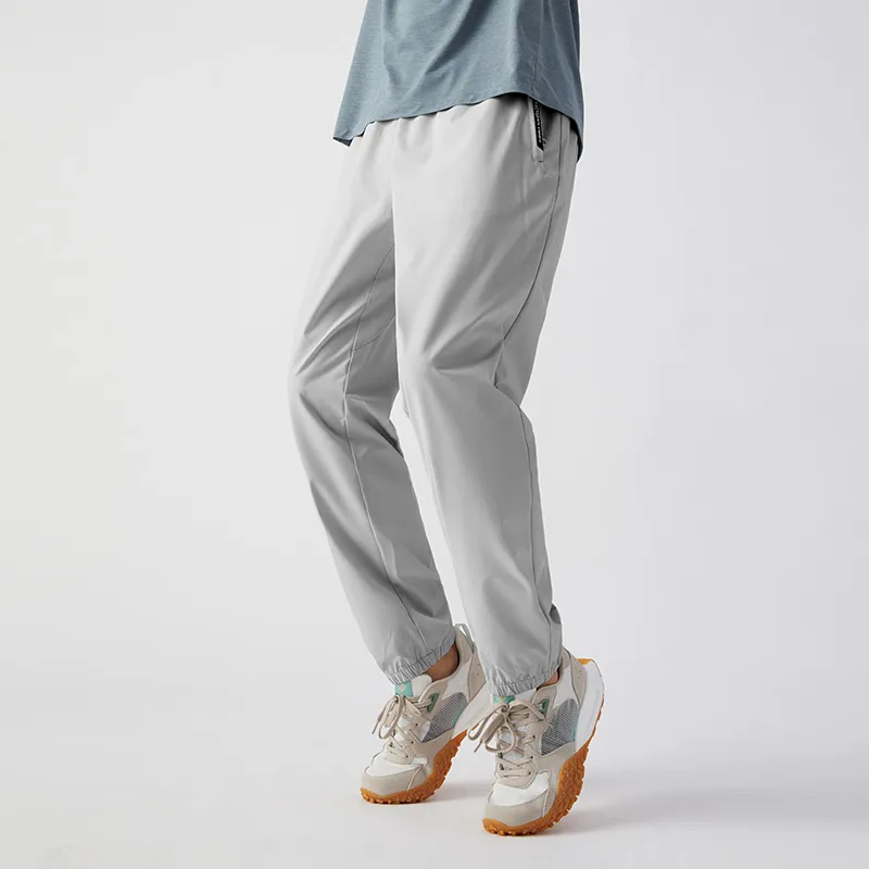 Tectop Casual Pants Unisex Silver Gray-6