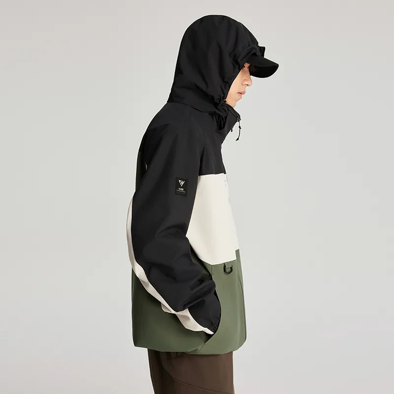 Tectop Waterproof And Windproof To Keep Warm Windbreaker Jacket Unisex-4