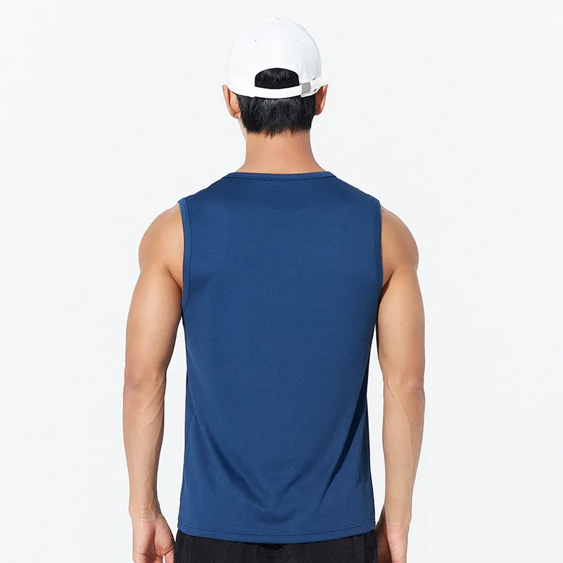 Tectop Tank Tops Men's Azure Blue-1