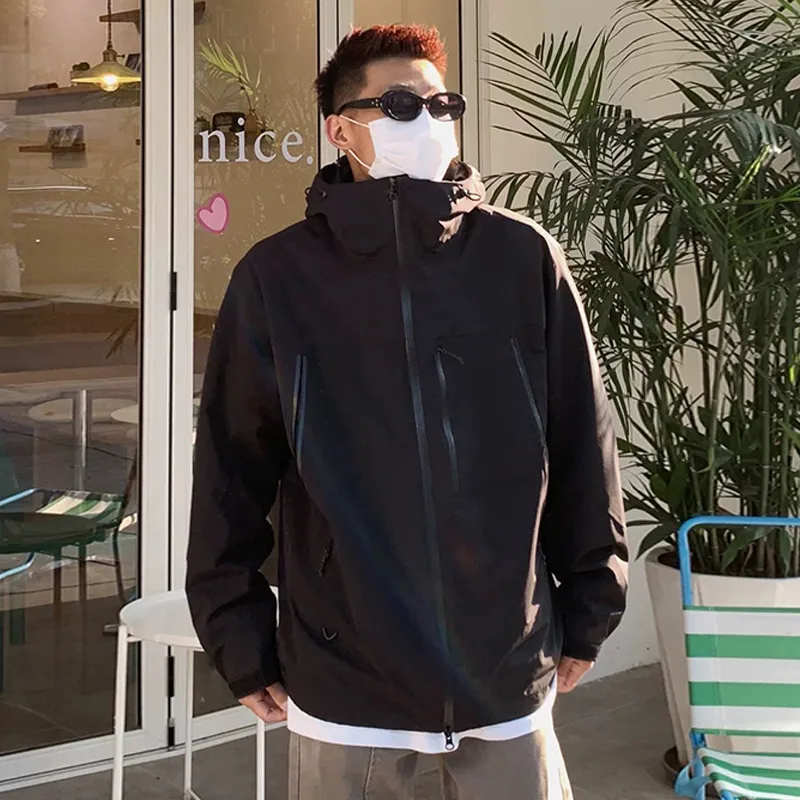 Tectop Waterproof And Windproof To Keep Warm Windbreaker Jacket Unisex-16