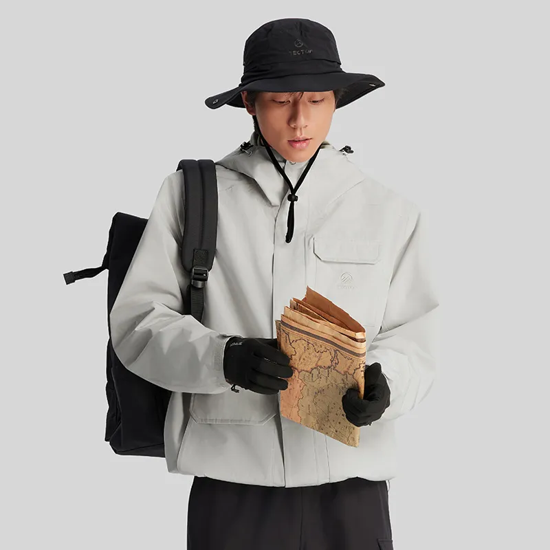 Tectop Waterproof And Windproof To Keep Warm Windbreaker Jacket Unisex-13