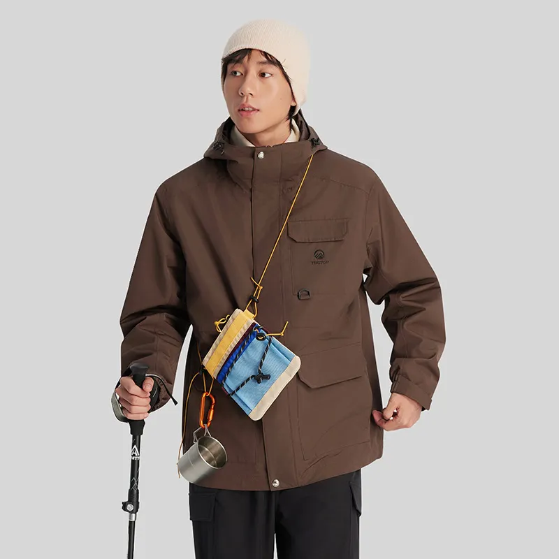 Tectop Waterproof And Windproof To Keep Warm Windbreaker Jacket Unisex-16