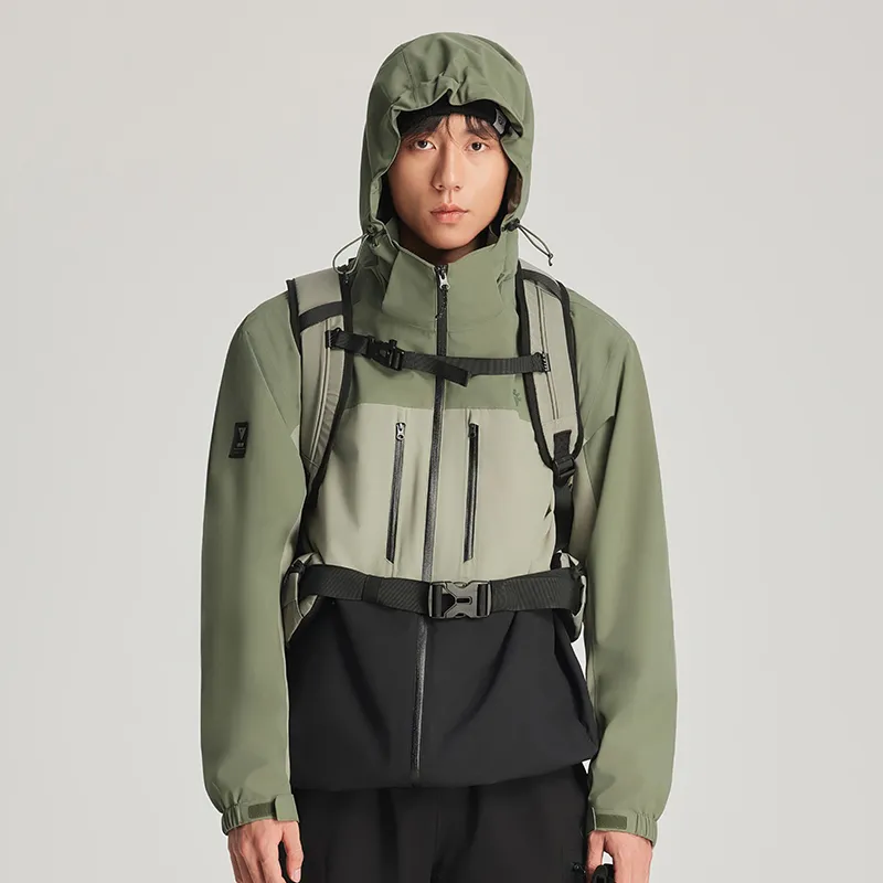 Tectop Waterproof And Windproof To Keep Warm Windbreaker Jacket Unisex-19