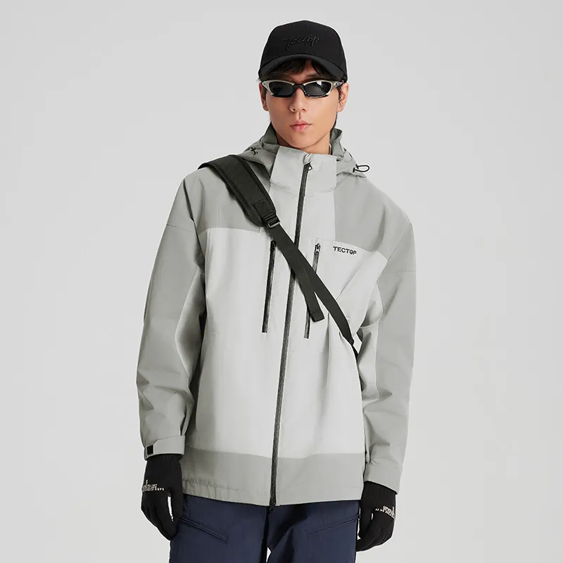 Tectop Waterproof And Windproof To Keep Warm Windbreaker Jacket Unisex-20