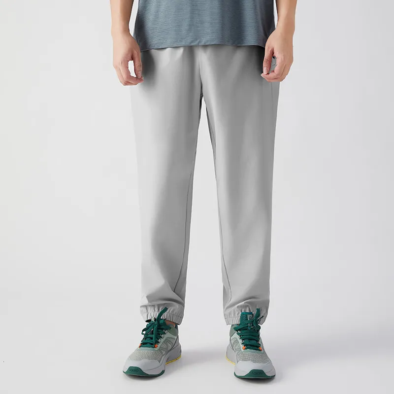 Tectop Casual Pants Unisex Silver Gray-2