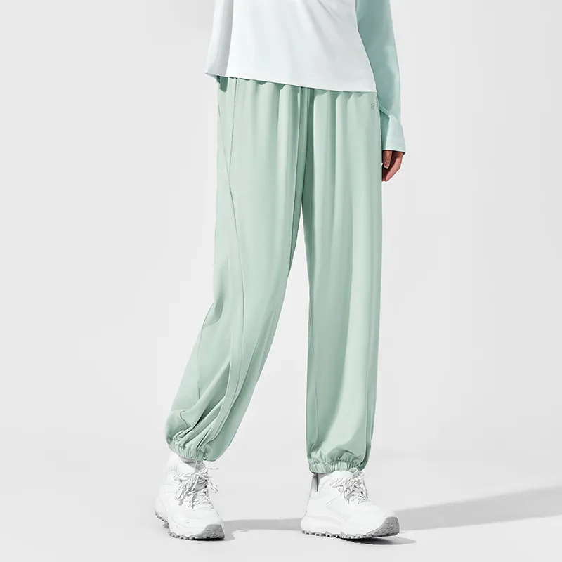 Tectop Knitted Sports Pants Women's Light Mint Green-4