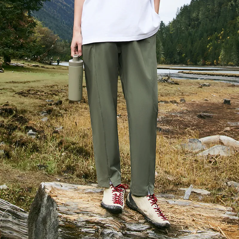 Tectop Casual Pants Women's Forest Green-2