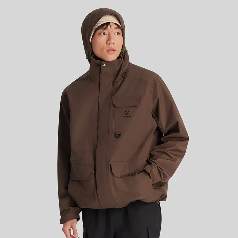 Tectop Waterproof And Windproof To Keep Warm Windbreaker Jacket Unisex-20
