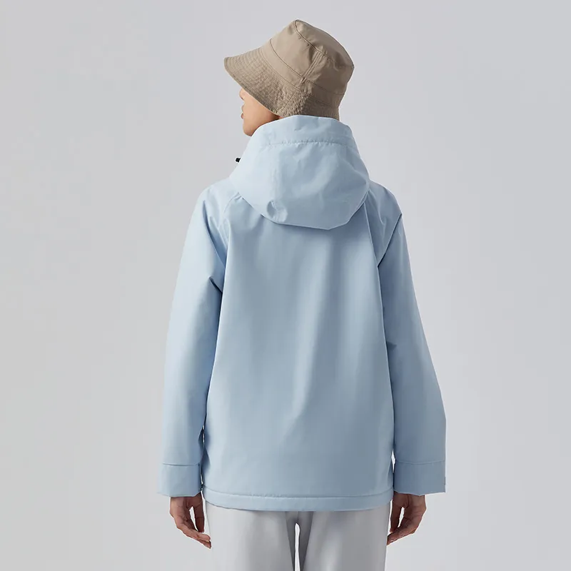 Tectop Windbreaker Jacket Women's Light Blue-1