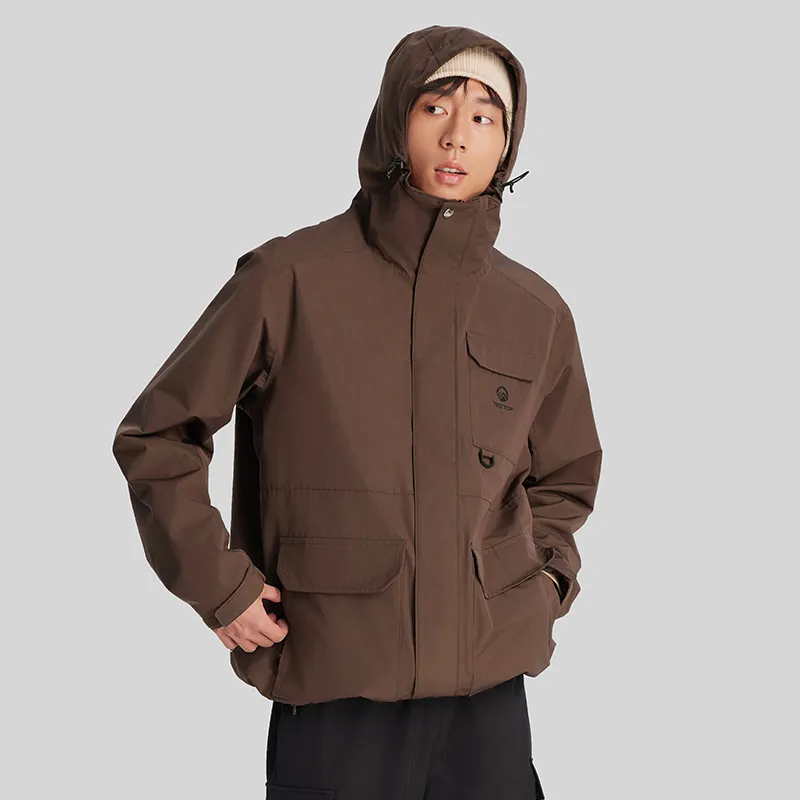 Tectop Waterproof And Windproof To Keep Warm Windbreaker Jacket Unisex-19