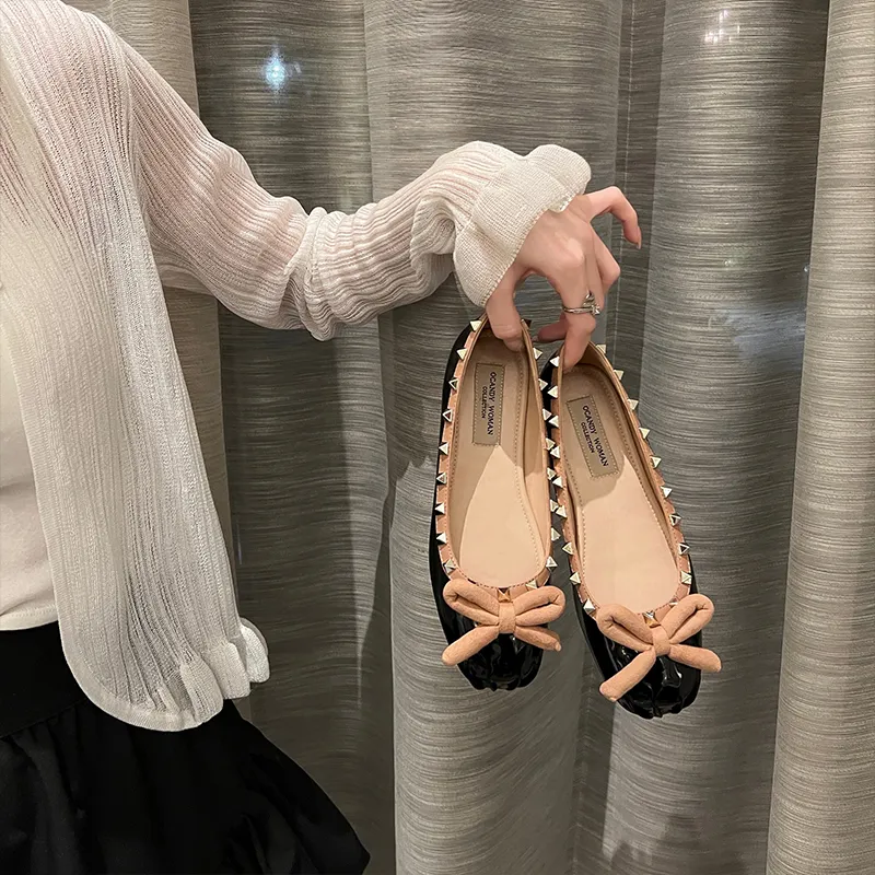 Uncle's House Casual Single Shoes 1cm Women's-1