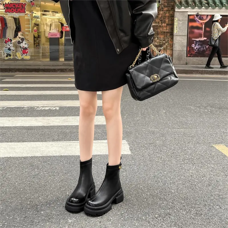 Uncle's House Ankle Boots 6cm Women's-2