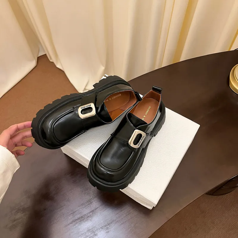 Uncle's House Loafers Women's Black-3