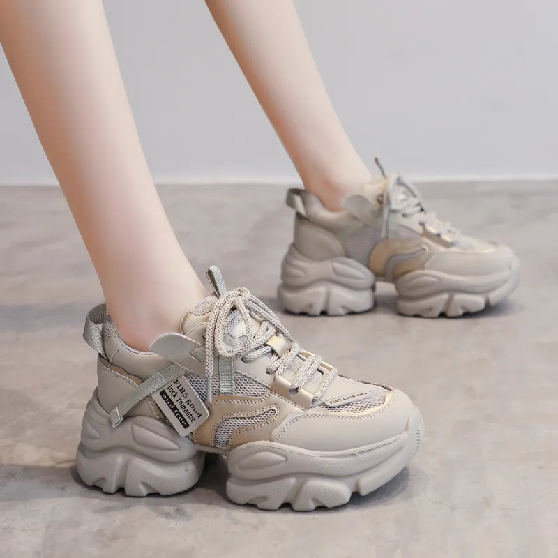 FIRS Low-Top Chunky Sneakers Women's-3