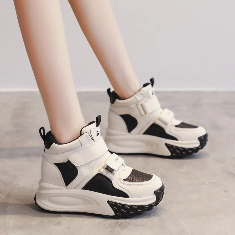 FIRS Water-Resistant Height Increasing High-Top Casual Shoes Women's-10