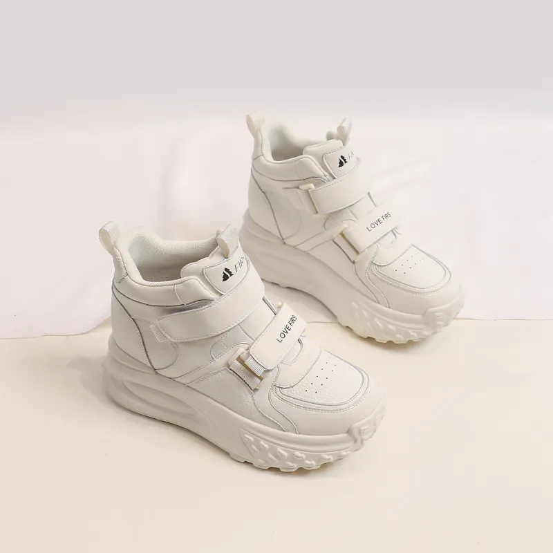 FIRS Water-Resistant Height Increasing High-Top Casual Shoes Women's-5