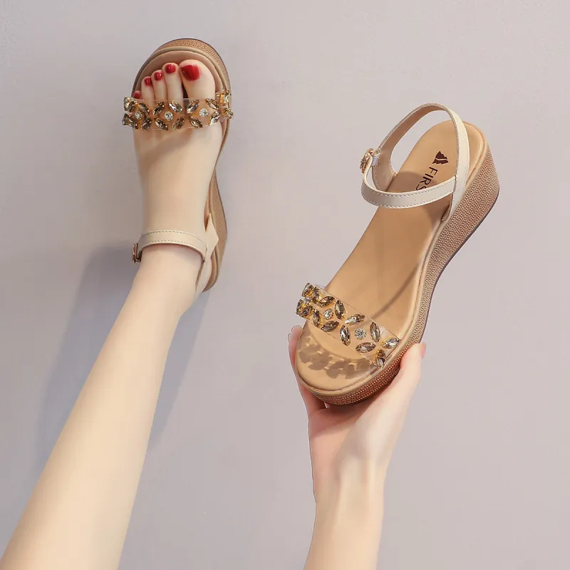 FIRS Strap Sandals 6.3cm Women's-3