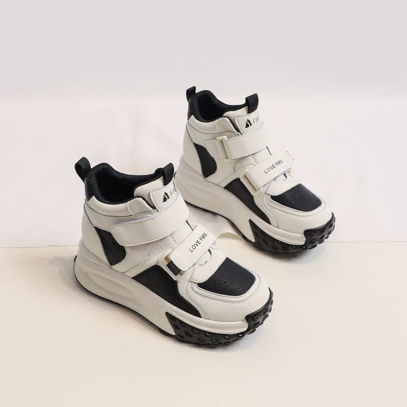 FIRS Water-Resistant Height Increasing High-Top Casual Shoes Women's-12