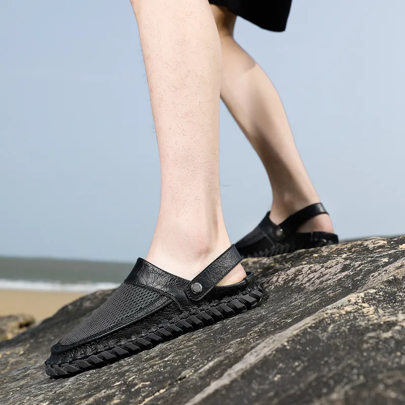FIRS Abrasion Resistant Wrap toe Slippers Men's-4