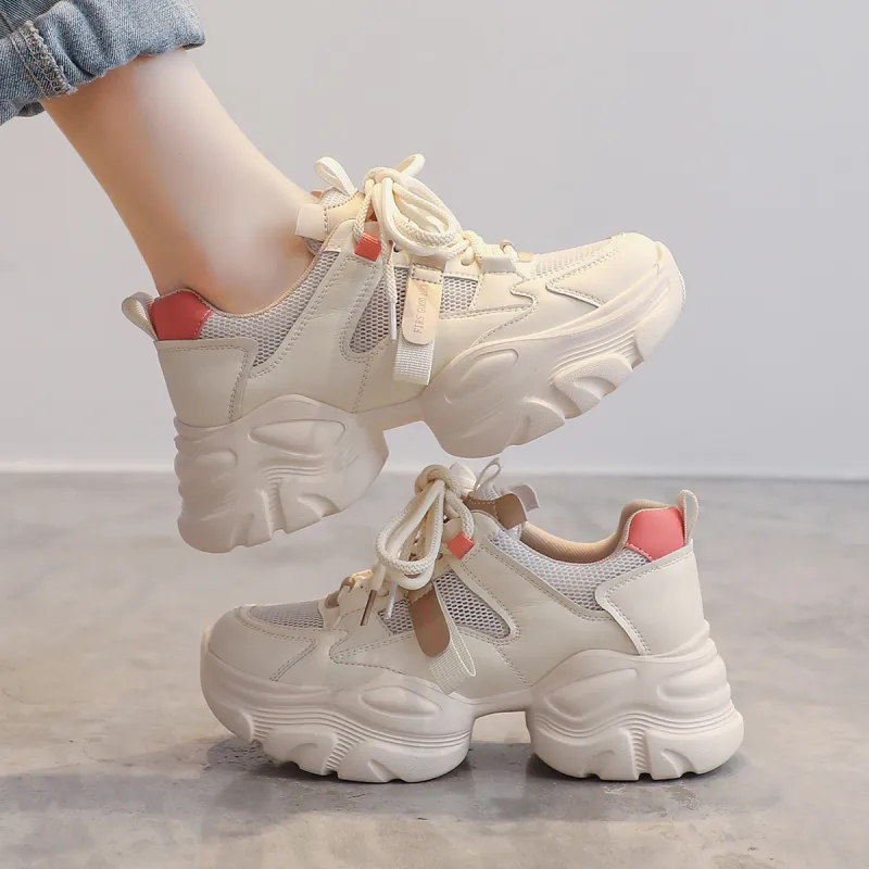 FIRS Low-Top Chunky Sneakers Women's-3