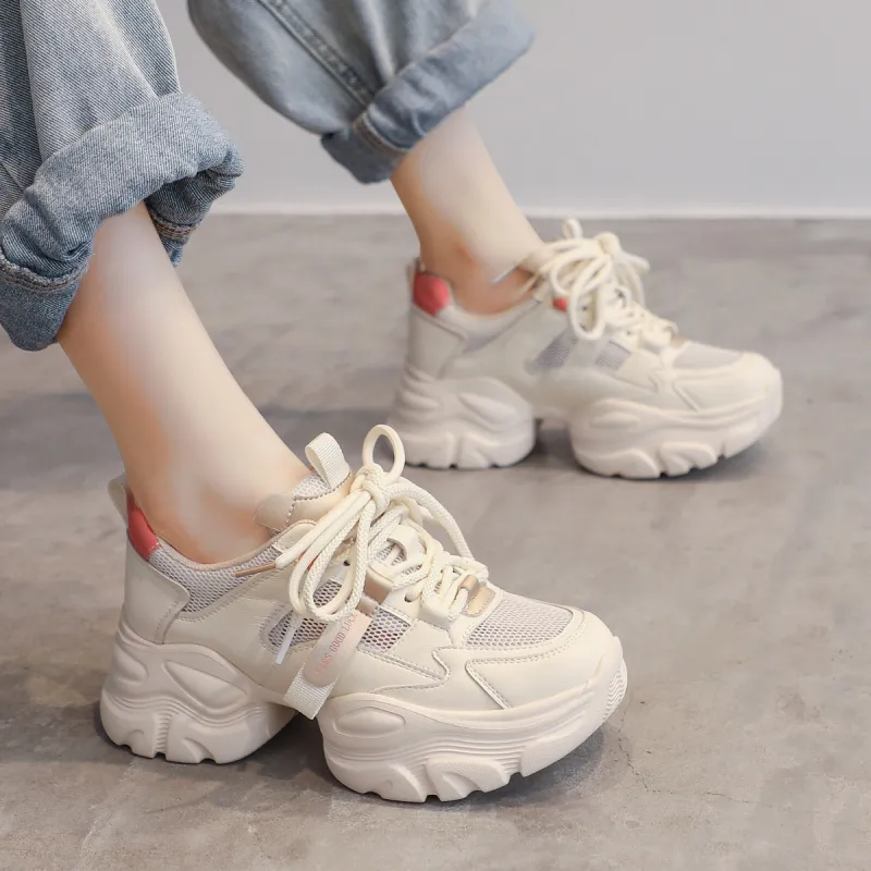 FIRS Low-Top Chunky Sneakers Women's-4
