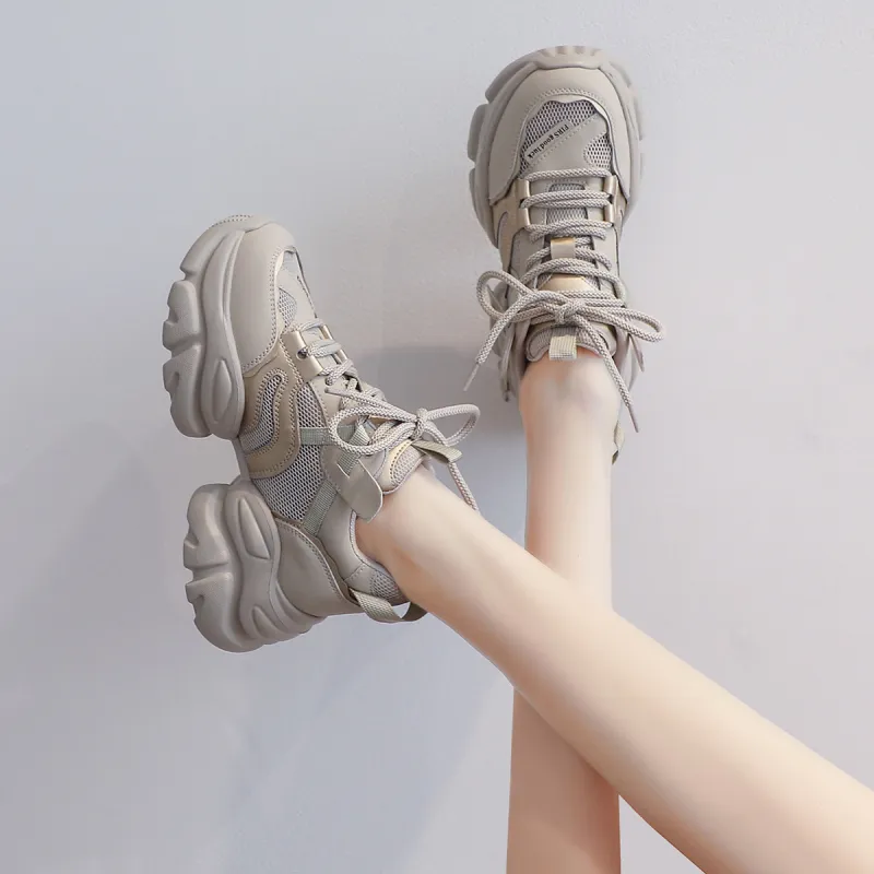 FIRS Low-Top Chunky Sneakers Women's-4