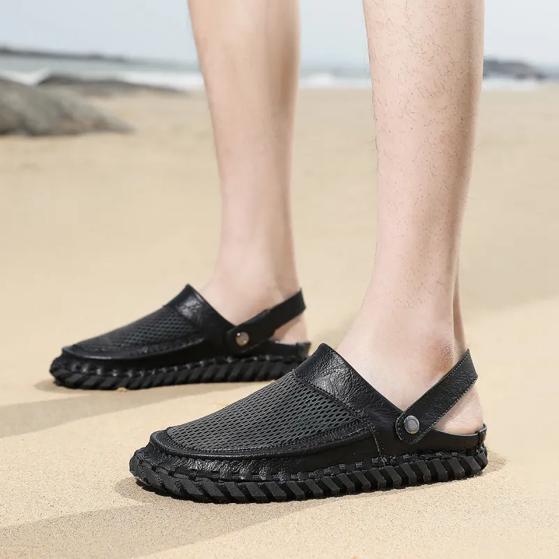 FIRS Abrasion Resistant Wrap toe Slippers Men's-3