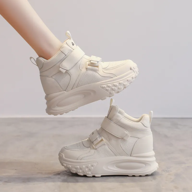 FIRS Water-Resistant Height Increasing High-Top Casual Shoes Women's-6